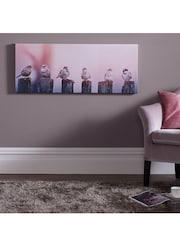 Pink Early Morning Tweets Wall Art - Image 1 of 2