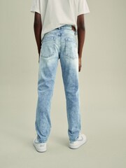 Bleach Denim Distressed Jeans (3-16yrs) - Image 2 of 8