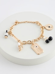 Rockett St George Gold Tone Charm Bracelet - Image 5 of 6