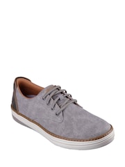 Skechers Grey Hyland Ratner Trainers - Image 3 of 5