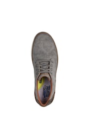 Skechers Grey Hyland Ratner Trainers - Image 4 of 5