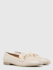 Schuh Womens Natural Lizzi Snaffle Loafers - Image 2 of 4