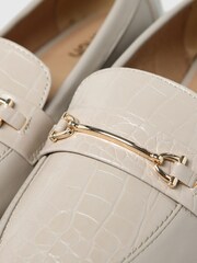 Schuh Womens Natural Lizzi Snaffle Loafers - Image 4 of 4