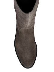 Ravel Grey Knee High Flat Boots - Image 4 of 4