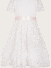 Monsoon Cream Arya Lace Dress - Image 1 of 3