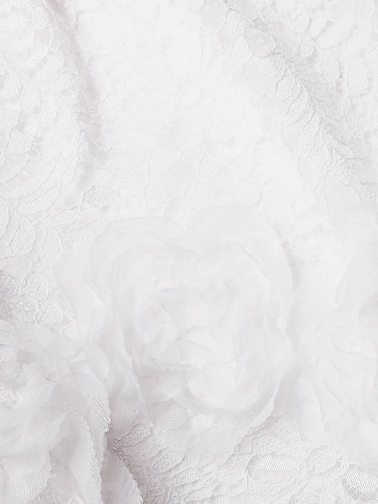 Monsoon Cream Arya Lace Dress - Image 3 of 3