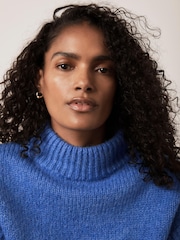 Azul - Mint Velvet Wool Blend Knitted Top - Imagen 5 de 8