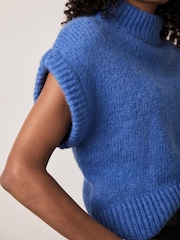 Azul - Mint Velvet Wool Blend Knitted Top - Imagen 6 de 8