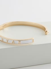 Rockett St George Gold Tone Rockstar Bangle Bracelet - Image 7 of 7