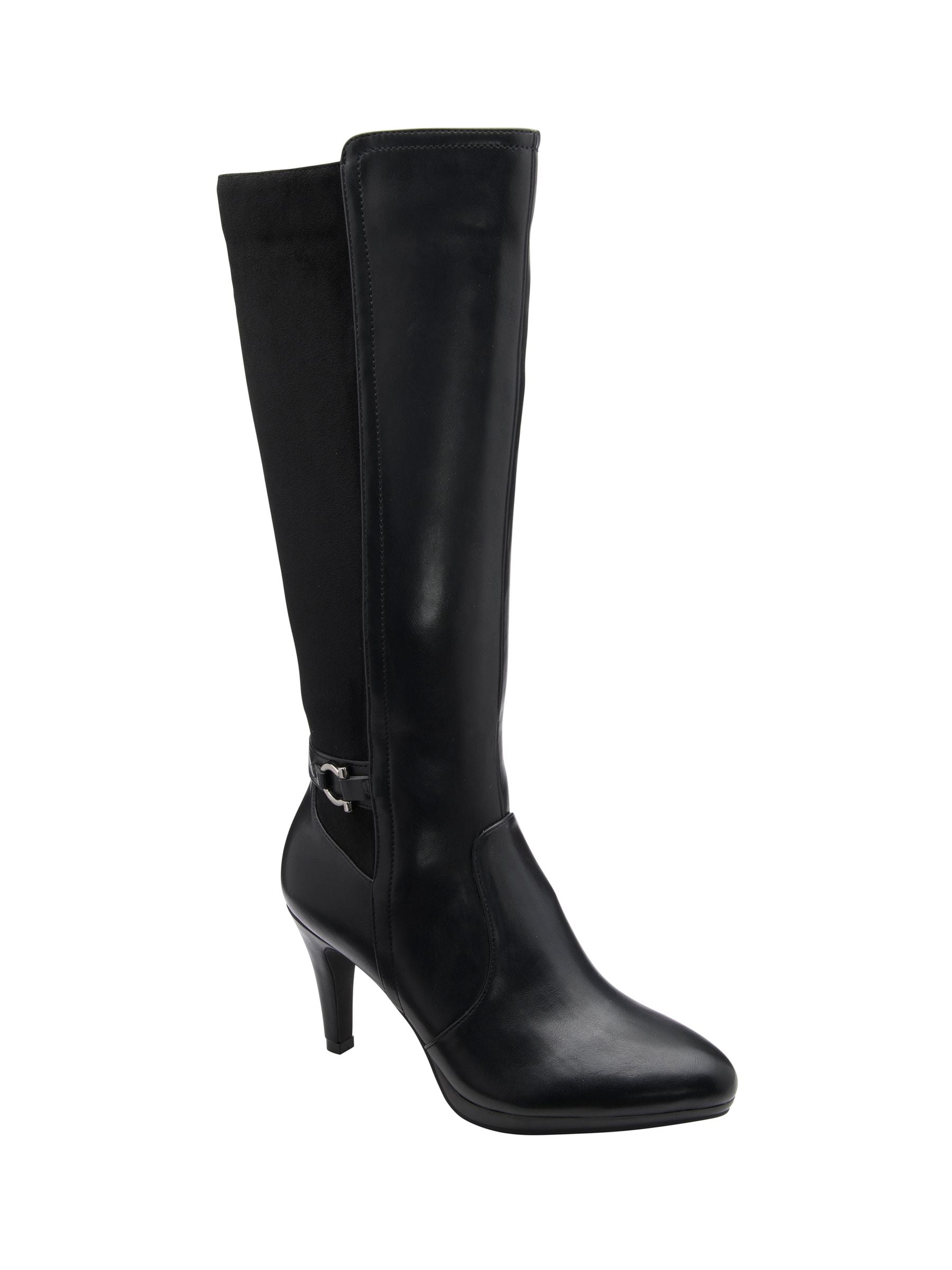 Ravel Hinton Women's Knee High Boots in Black, Size 7, Stiletto Heel - Image 2