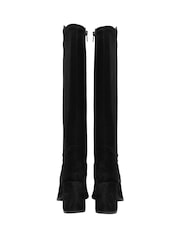 Ravel Black Knee High Stretch Boots - Image 3 of 4