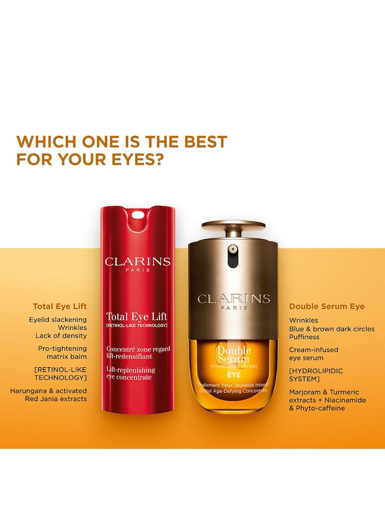 Clarins Double Serum Eye 20ml - Image 9 of 9 Clarins Double Serum Eye 20ml - Image 9 of 9