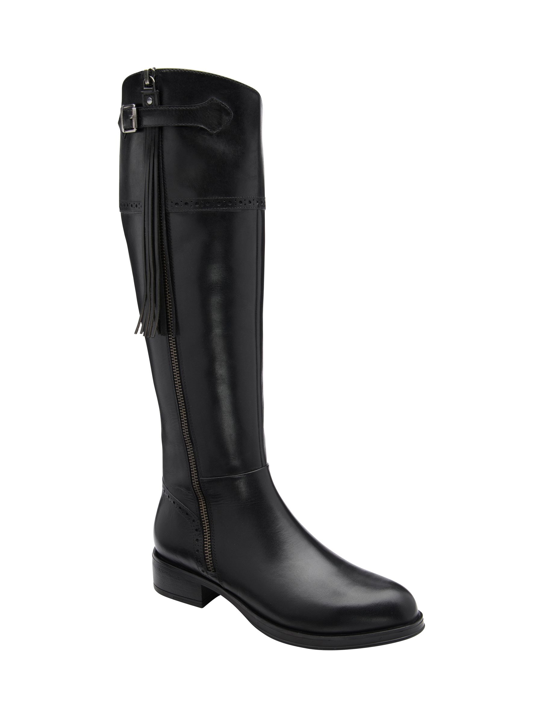 Ravel Unisex Black Rowton Womens Knee High Boots - Size 3 - Image 2