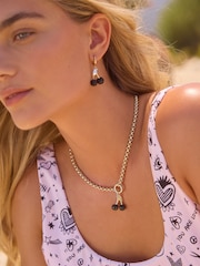 Rockett St George Gold Tone Cherry Pendant Charm Necklace - Image 1 of 6