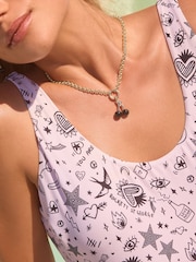Rockett St George Gold Tone Cherry Pendant Charm Necklace - Image 3 of 6