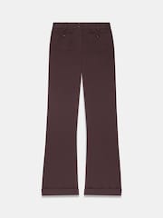 Қоңыр - Mint Velvet қалталы детальды шалбар - 7суретінің 6 суреті