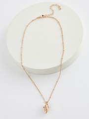 Rockett St George Gold Tone Banana Pendant Necklace - Image 3 of 4