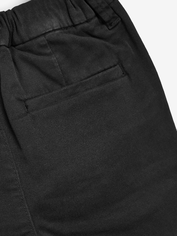 Negru - Pantaloni chino Pantaloni elastice (3mths-7yri) - Image 3 of 3