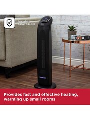 Black & Decker Black Tower Heater - Image 3 of 8