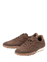 Ravel Brown Lace Up Trainers - Image 2 of 4