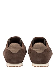 Ravel Brown Lace Up Trainers - Image 3 of 4
