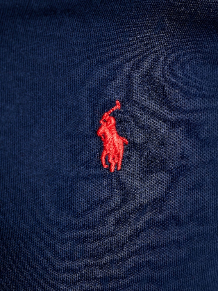 Polo Ralph Lauren Navy Blue Baby 100%Cotton Jersey Logo T-Shirt - Image 3 of 3