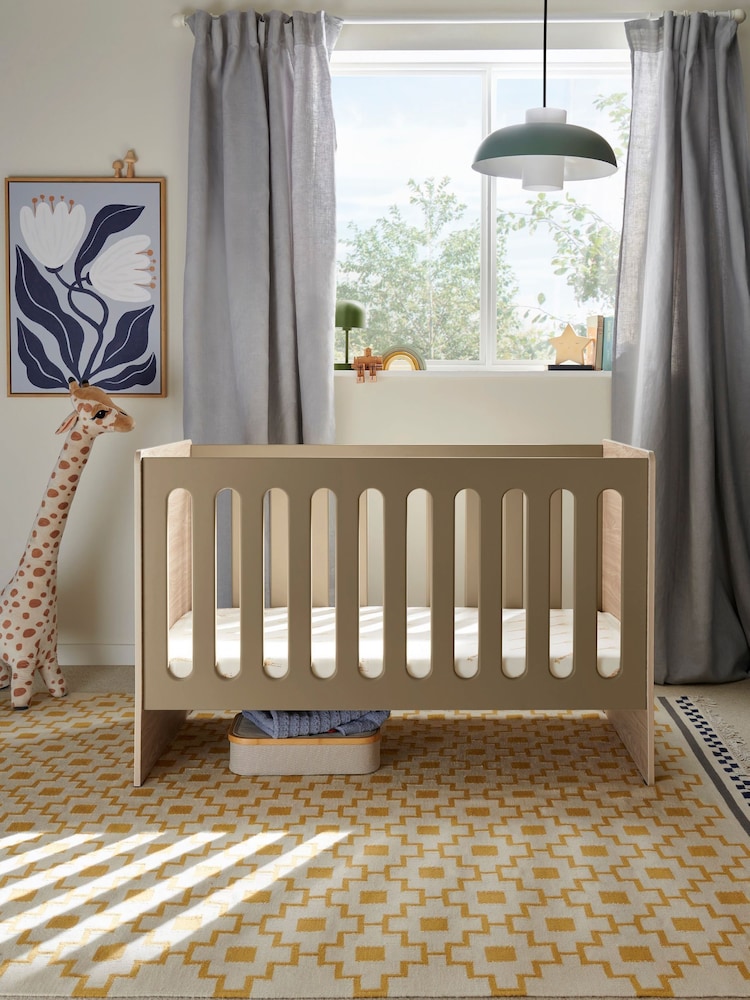 Mamas & Papas Mocha Vyne Cot - Image 1 of 8 Mamas & Papas Mocha Vyne Cot - Image 1 of 8