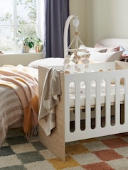 Mamas & Papas Cashmere Oak Vyne Mini Cot - Image 4 of 8