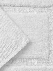 Christy White Indulge Extra Thick & Fluffy Cotton Bath Rug - Image 3 of 4