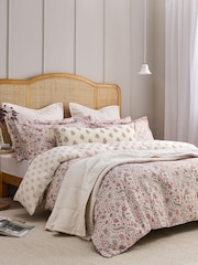 Christy Mulberry Newstead Cotton Duvet Cover & Pillowcase Set - Image 2 of 5