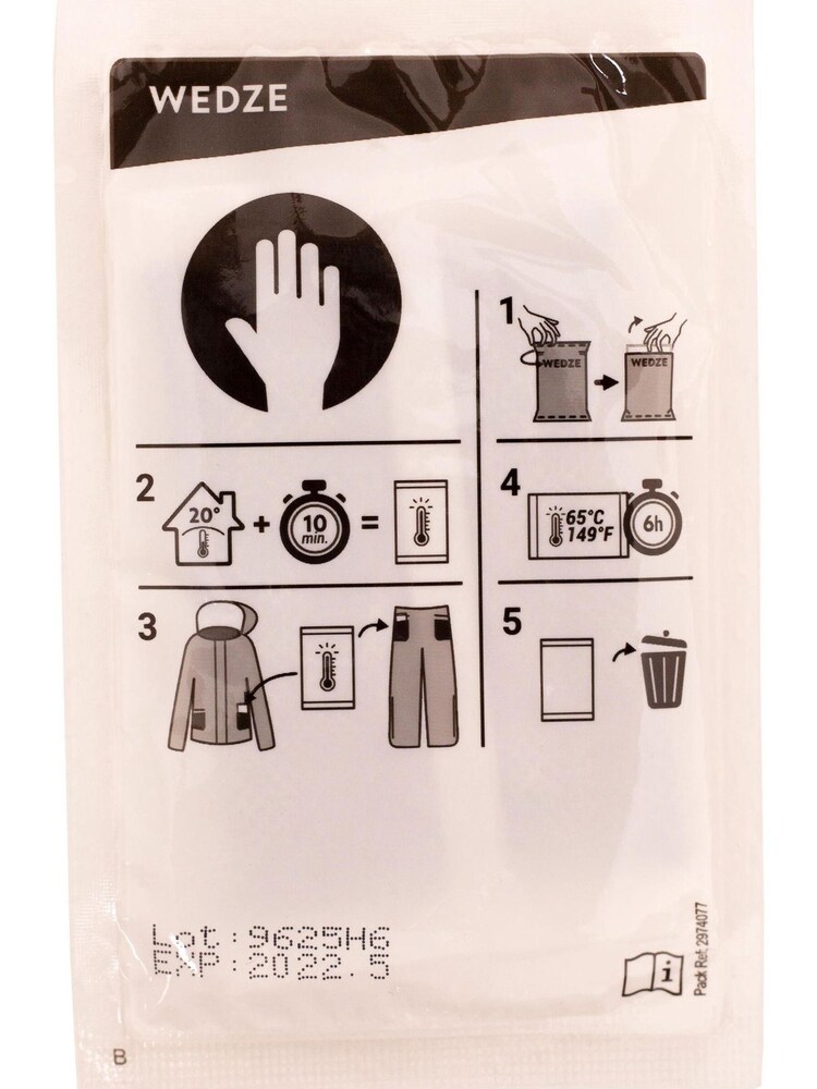Decathlon Hand Warmer 10 Pack Wedze - Image 3 of 3