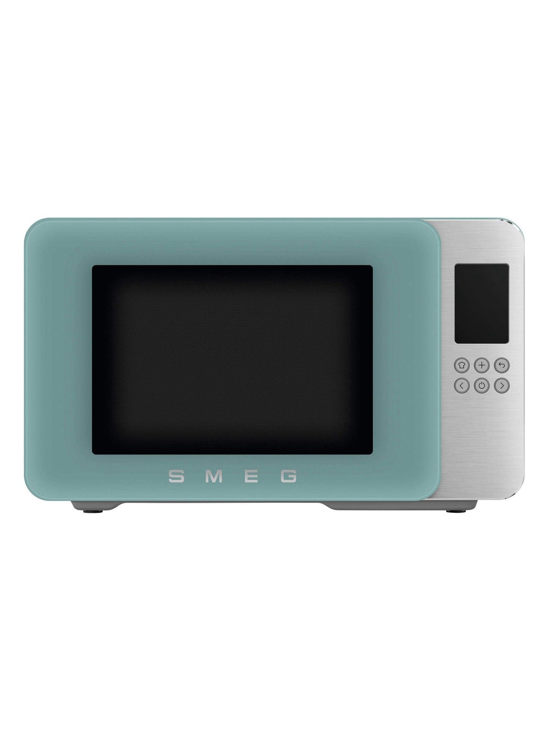 Smeg Unisex Green Matte Microwave W/ Grill In - Image 12