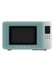 Smeg Emerald Green Microwave with Grill - Image 1 of 8