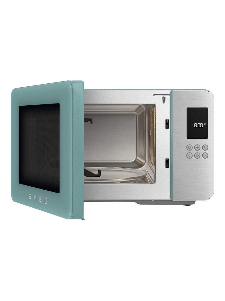 Smeg Emerald Green Microwave with Grill - Image 2 of 8 Smeg Emerald Green Microwave with Grill - Image 2 of 8