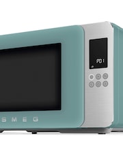 Smeg Emerald Green Microwave with Grill - Image 4 of 8