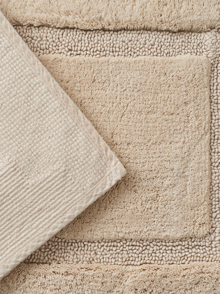 Christy Sand Indulge Extra Thick & Fluffy Cotton Bath Rug - Image 1 of 1 Christy Sand Indulge Extra Thick & Fluffy Cotton Bath Rug - Image 1 of 1