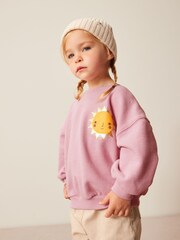 Purple Graphic Sweatshirt (3mths-7yrs) - Image 4 of 7
