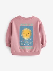 Purple Graphic Sweatshirt (3mths-7yrs) - Image 6 of 7