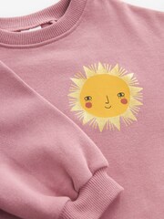 Purple Graphic Sweatshirt (3mths-7yrs) - Image 7 of 7