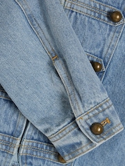 Chaqueta vaquera estilo militar de River Island - Imagen 4 de 4