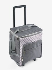 Grey Geo Picnic Cool Bag - Image 6 of 7
