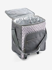 Grey Geo Picnic Cool Bag - Image 7 of 7