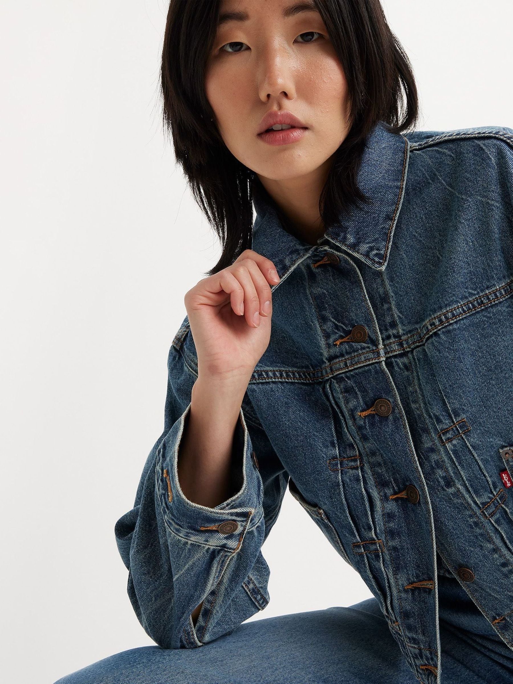 Buy Levi's® Missed my Flight Tailored 90s Trucker Denim Buy Levi's® Missed my Flight Tailored 90s Trucker Denim