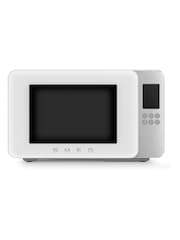Smeg White Microwave with Grill - Image 1 of 9