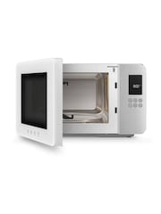 Smeg White Microwave with Grill - Image 2 of 9