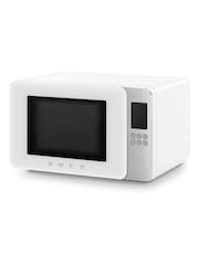 Smeg White Microwave with Grill - Image 4 of 9