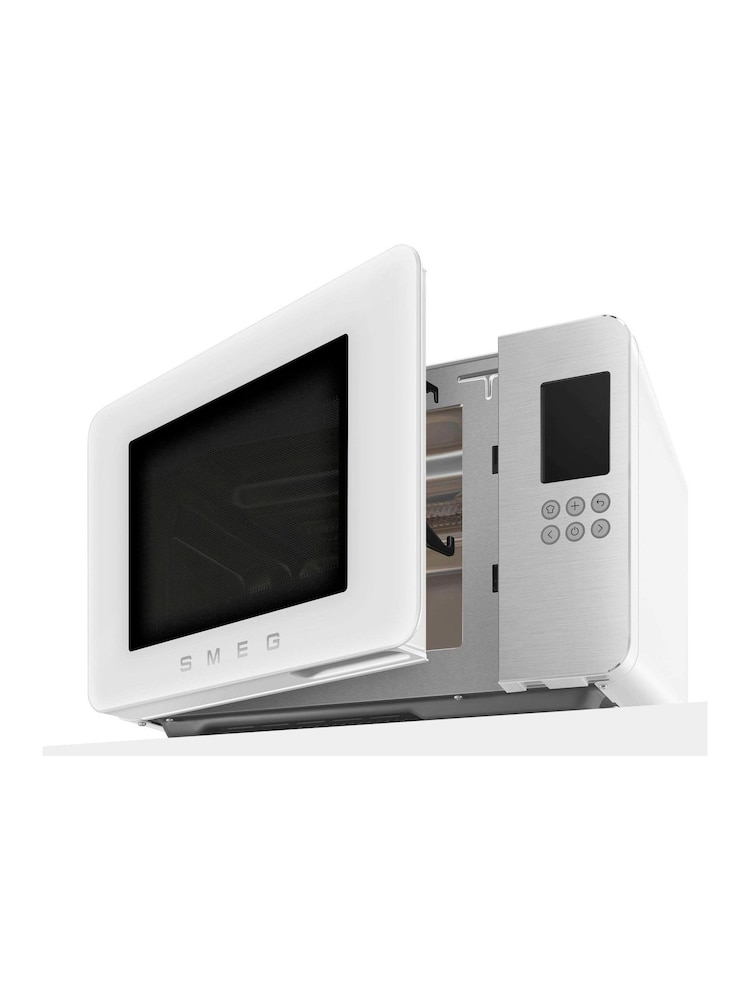 Smeg White Microwave with Grill - Image 9 of 9 Smeg White Microwave with Grill - Image 9 of 9