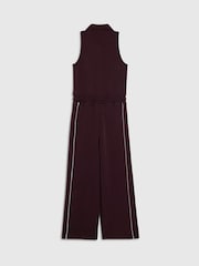 River Island Purple Zip up Jumpsuit - Image 2 of 5