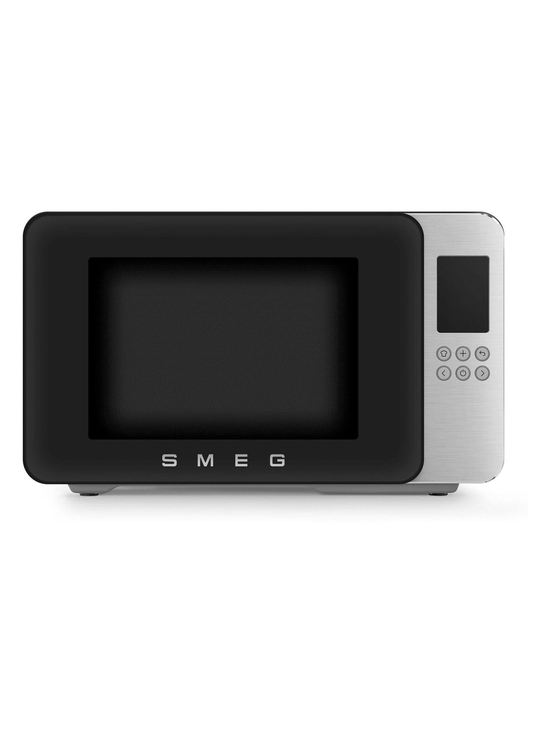 Smeg Unisex Black Matte Microwave With Grill In - Image 11
