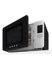 Smeg Black Microwave with Grill - Image 8 of 9